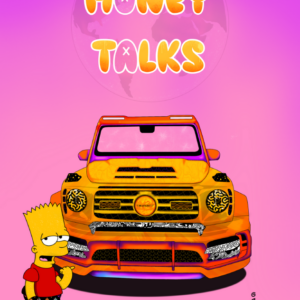 Money Talks 100x80 CM