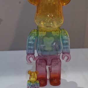 BE@RBRICK EMOTIONALLY UNAVAILABLE RAINBOW 100％ & 400％