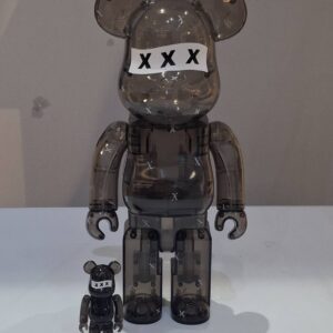 BE@RBRICK GOD SELECTION XXX BLACK CLEAR 100％ & 400％