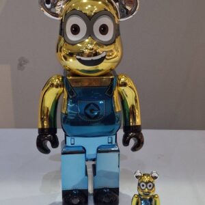 BE@RBRICK DAVE CHROME Ver. 100％ & 400％