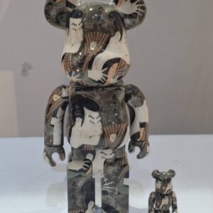 BE@RBRICK Sharaku Toshusai (Otani Oniji III as Yakko Edobei) 100％ & 400％