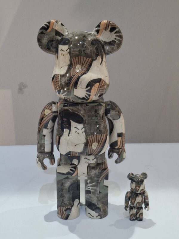 BE@RBRICK Sharaku Toshusai (Otani Oniji III as Yakko Edobei) 100％ & 400％