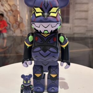 BE@RBRICK Evangelion Unit 13 (New Paint Version) 100% & 400%